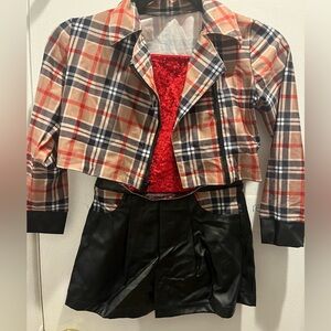 Revolution MC black/red/burbury plaid